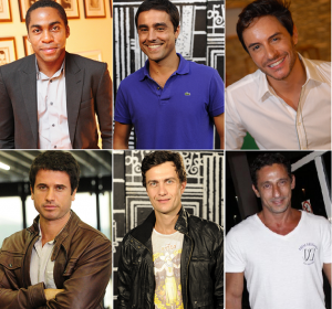 Lindos atores de Insensato Coração.