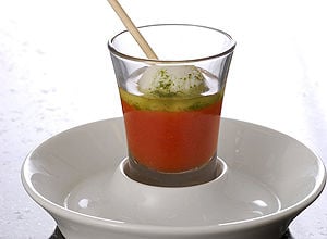 Drink inspirado na Salada Caprese