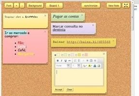 Notes Board - lembretes em seu Google Chrome