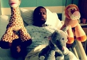 50 Cent é hospitalizado