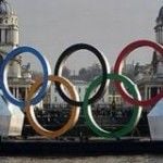 O Brasil sendo mostrado nos jogos olímpicos de Londres