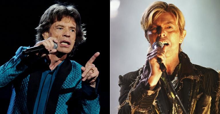 David Bowie e Mick Jagger tiveram um affaire - ClickGrátis