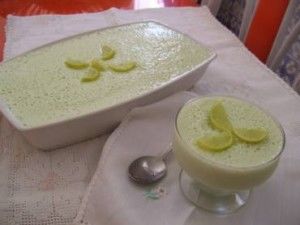 Mousse de limão rápido