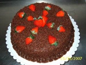 Torta de brigadeiro