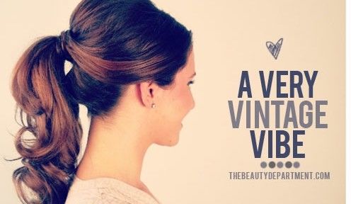 Penteado Vintage