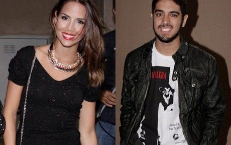 Ex-casal Miguel Rômulo e Pérola Faria tem crise de ciúmes em show