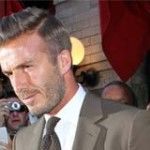 David Beckham não sai de casa sem protetor de sanitários