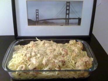 linguine-a-carbonara-de-linguiça
