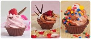 Receitas para o dia das crianças - Minicupcake trufado