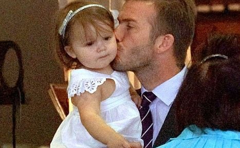 Filha mais nova de Beckham, Harper tem roupas avaliadas em mais de R$ 16 mil