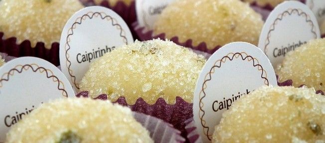 Brigadeiro de caipirinha