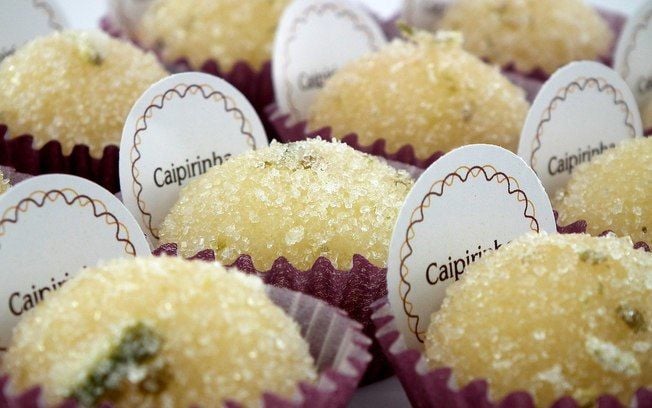 Brigadeiro de caipirinha