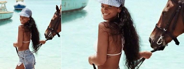 Rihanna faz campanha para promover o turismo em Barbados