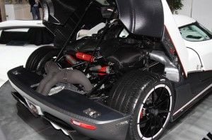 Koenigsegg Agera R motor