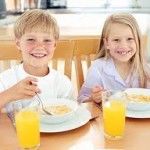 A importância do café da manhã na vida das crianças