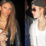 Justin Bieber curte balada ao lado de Ella-Page