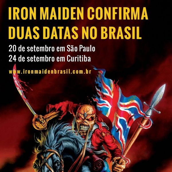 Iron Maiden São Paulo Curitiba