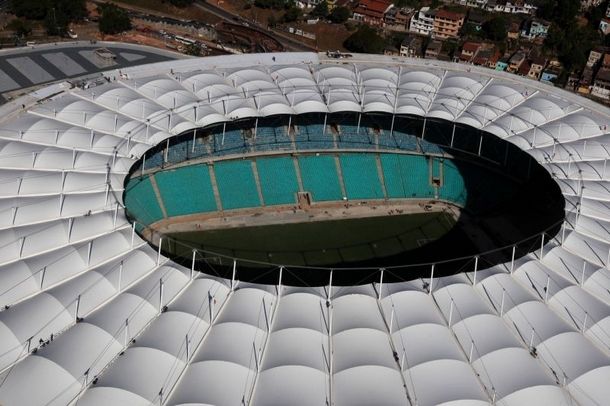 Lona da Nova Cobertura do Estádio