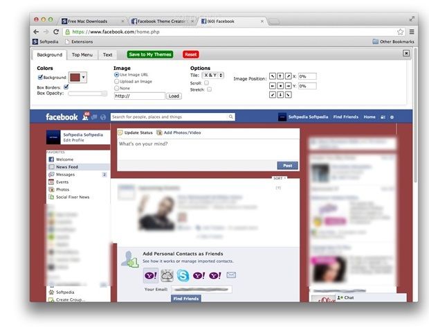 Facebook-Theme-Creator