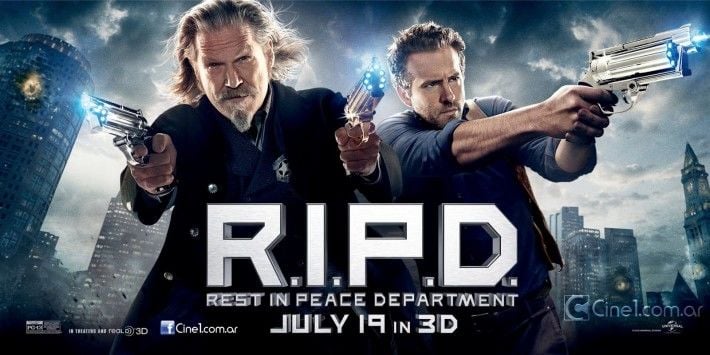 Filme de ação com Jeff Bridges e Ryan Reynolds fracassa nas bilheterias