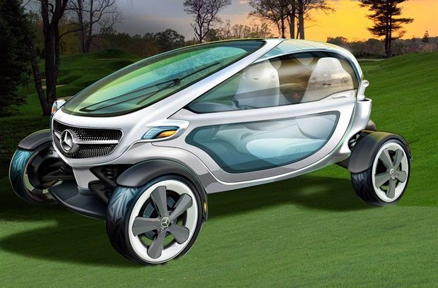 carro-conceito-de-luxo-mercedes-benz-campo-de-golfe