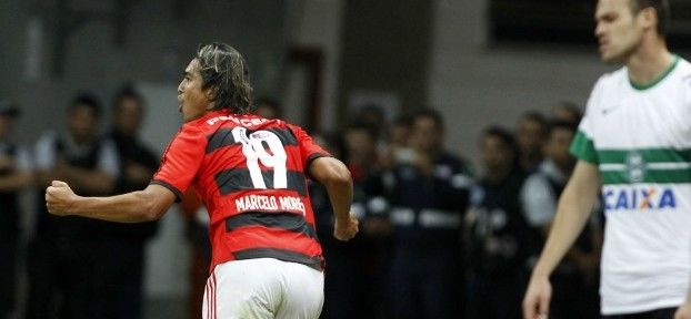 Flamengo joga bem mas acaba cedendo empate ao Coritiba