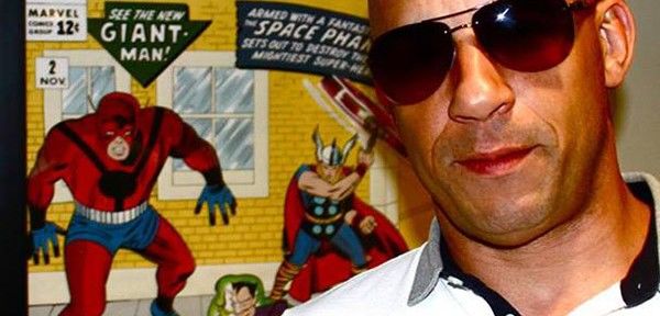 Vin Diesel poderá fazer parte do time da Marvel em breve