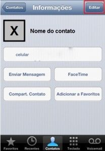 vibração personalizada