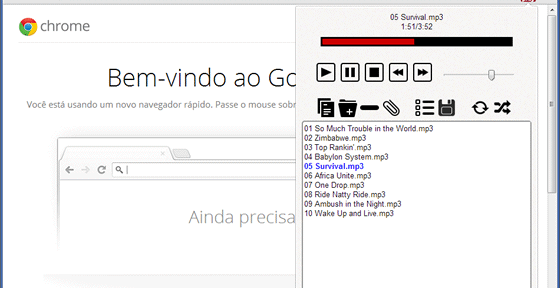 Como reproduzir músicas usando o player do Google Chrome