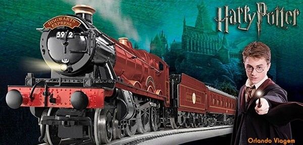 Harry Potter: locomotiva do filme chega ao parque de Orlando