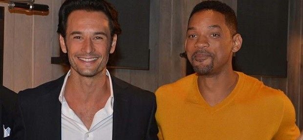 Will Smith e Rodrigo Santoro divulgam o filme "Focus" na Argentina