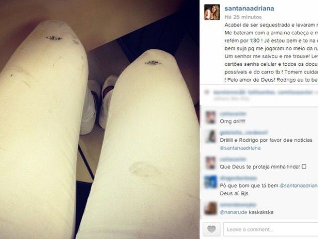 ex-bbb-e-sequestrada-e-posta-foto-instagram