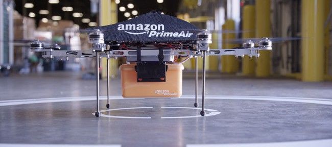 Amazon quer revolucionar os serviços de entrega na internet usando mini-drones