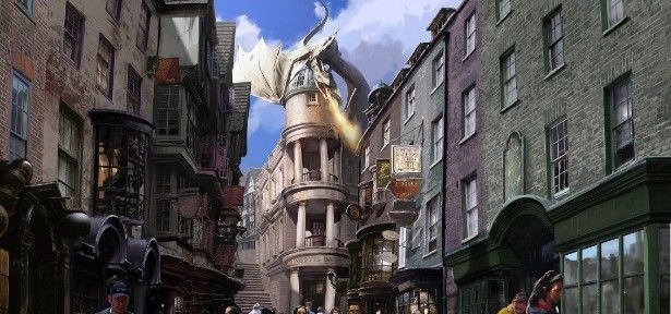 Beco Diagonal deve ser o grande destaque do parque do Harry Potter em Orlando