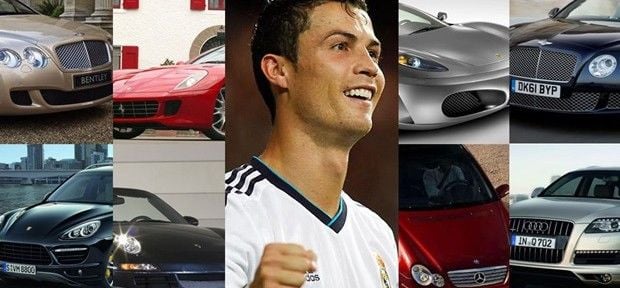 Garagem milionária: conheça os carros de Cristiano Ronaldo