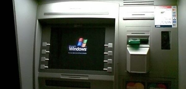 Windows XP 'aposentado' roda em 95% dos caixas eletrônicos no mundo