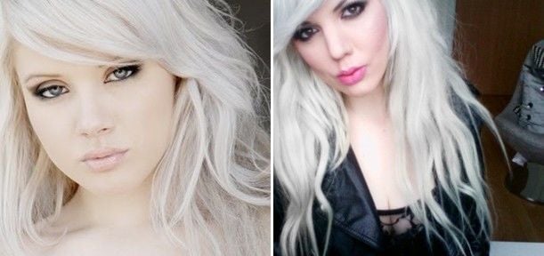 Como deixar o cabelo branco prateado, na moda entre as jovens