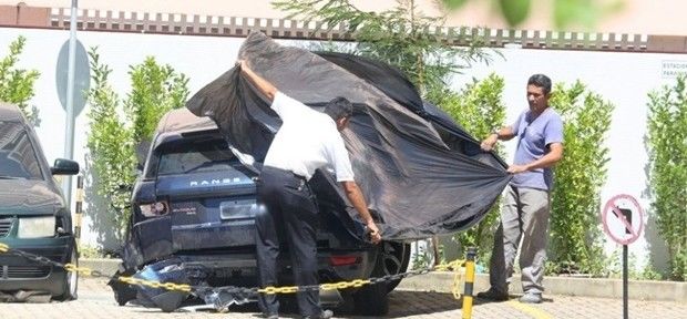 Veja como ficou o carro de Isis Valverde após acidente no Rio de Janeiro