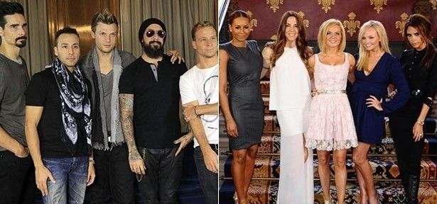 Backstreet Boys e Spice Girls podem estar negociando turnê mundial conjunta