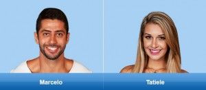 Votar no BBB14: estreante, Tatiele enfrenta o 'veterano' Marcelo formam o 15º paredão