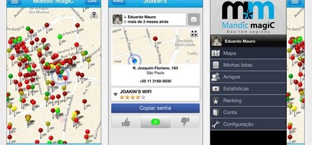 Conheça 'Mandic Magic', uma rede social mobile para descobrir senha Wi-Fi