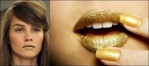 Maquiagem dourada está em alta lá fora; Confira essas dicas e use sem medo