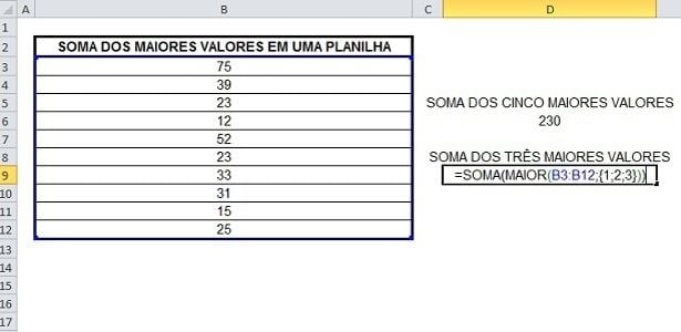 PASSO COMPLEMENTAR PARA SOMA DE NÚMEROS NA PLANILHA DO EXCEL