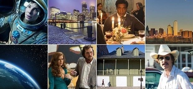 Conheça vários lugares do mundo com os filmes indicados ao Oscar 2014