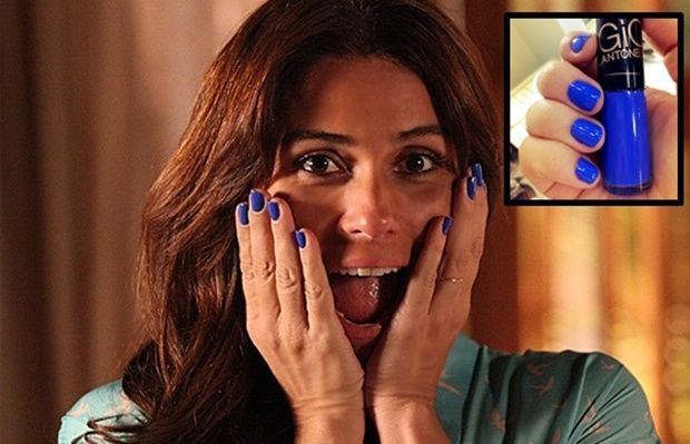 Conheça o esmalte azul da Giovanna Antonelli usado na novela 'Em Família'