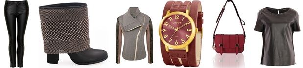 Dicas de moda feminina com couro