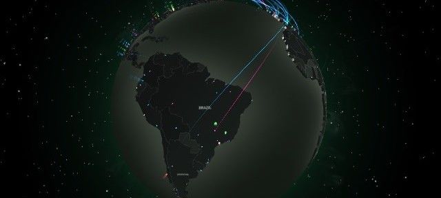Kaspersky lança mapa interativo que mostra ataques de hackers no mundo em tempo real