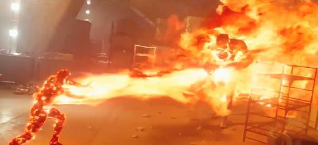 Cenas do ataque dos Sentinelas no filme X-Men 'Dias de um Futuro Esquecido' Cenas do ataque dos Sentinelas no filme X-Men 'Dias de um Futuro Esquecido'