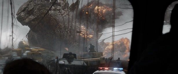 "close" no monstro Godzilla (2014)