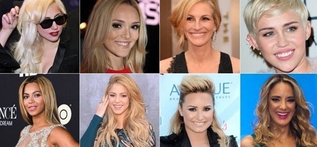 Cabelo platinado está na moda! Elas não são loiras mas ficam lindas assim